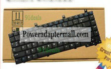 New HP COMPAQ NX6330 US Keyboard Black 431322-001